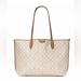 Kate Spade Bags | New Kate Spade Flower Monogram Coated Canvas Tote Natural Multi With Pouch | Color: Gold | Size: Os