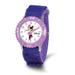 Disney Accessories | Disney Girls Minnie Mouse Purple Velcro Band Time Teacher Watch | Color: Silver | Size: 7