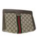 Gucci Bags | Gucci Gg Supreme Web Sherry Line Clutch Bag Beige Red 67 014 2125 Auth Yk8889 | Color: Red | Size: W8.7 X H5.9 X D2.8inch