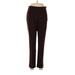 PREMISE Casual Pants - High Rise: Burgundy Bottoms - Women's Size 6