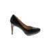 Cole Haan Heels: Pumps Stiletto Cocktail Black Snake Print Shoes - Women's Size 9 1/2 - Almond Toe