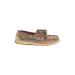 Sperry Top Sider Flats Brown Shoes - Kids Girl's Size 7