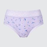 Women's High Rise Briefs | Purple | Large | UNIQLO US