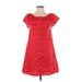 Guess Casual Dress: Red Dresses - Women's Size Small