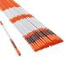 VEVOR Snow Plow Stake Plastic in Black/Orange/White | 47.8 H x 0.31 W x 0.31 D in | Wayfair CDBG48YCCS504M8BHV0