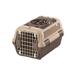 Richell Double Door Pet Carrier Plastic in Brown | 11.2 H x 12.4 W x 18.5 D in | Wayfair 80019