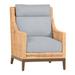 Summer Classics Peninsula Woven Lounge Chair Wicker/Rattan in Brown | Outdoor Furniture | Wayfair 423237+C521H749N