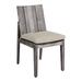 Summer Classics Ashland Patio Dining Side Chair w/ Cushions Wood in Brown | Wayfair 289627+C845H4242N