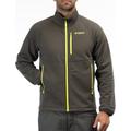 Klim Highline Fleece Jacket, grey-yellow, Size M