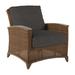 Summer Classics Astoria Woven Lounge Chair Wicker/Rattan in Brown | Outdoor Furniture | Wayfair 355590+C511H3120W3120