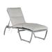 Summer Classics Skye 80.5" Long Reclining Single Chaise w/ Cushions Wicker/Rattan in Gray | Outdoor Furniture | Wayfair 358324+C4834243N