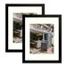 Wayfair Basics® Dreketi Picture Frame - Set of 2 in Black | 11 H x 14 W x 0.7 D in A5B06B98F5BE46D6AB973D18DFA0201D