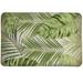 Bay Isle Home™ Akeriah Floral Bath Rug Polyester/Memory Foam in Green | 21 H x 34 W in | Wayfair A6C220C1F70D4A65BBD50F216AD0BF78