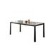 Everly Quinn Xaydin 71 L x 31.5 W Dining Table Wood in Black/Brown/Gray | 29.5 H x 71 W x 31.5 D in | Wayfair 44B2B905C2C04946B2581A3078FF0AC2