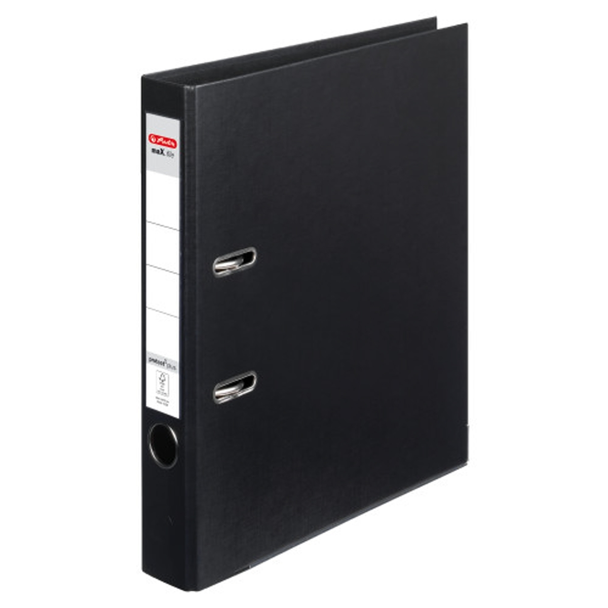 Herlitz Ordner maX.file protect plus 10834729 A4 50mm PP schwarz Image