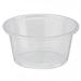 Dixie PP20CLEAR 2 oz Portion Cup - Plastic, Clear