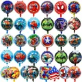 50 pz 18 pollici Spiderman Captain America Hulk Iron Man Foil Balloons The Avengers Balloons
