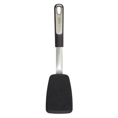 BergHOFF Graphite Silicone Flexible Turner 12.5", Recycled Material - 12.5" x 3"