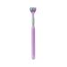 Jacenvly Valentines Day Decorations Clearance Three-Head Toothbrush with Soft Bristles Cleans on Scrapes Tongue on the Back Portable and Compact Travel Size New Bathroom Decor