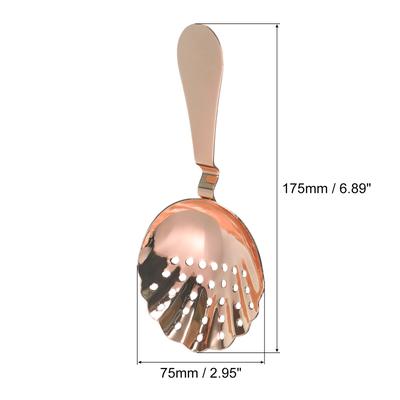 Julep Strainer, 1pcs - Stainless Steel Cocktail Strainer, 155mm