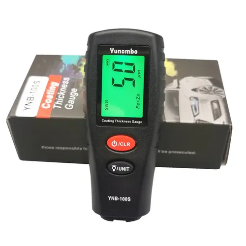 2023 Yunombo digitale Hintergrund beleuchtung LCD-Film Dicke Meter Autolack Dicke Tester