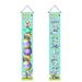 Vikakiooze Home Decor Easter Porch Sign Happy Easter Banner Indoor Outdoor Wall Hanging Flag Banners Easter Porch Sign