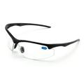 Bifocal Sport Protective Safety Glasses Bi-focal - Clear Lens Reader Reading - Ansi Z87.1 Certified 2.50