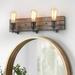 Carbon Loft Astrid 3-light Wall Lamps Wood Wall Sconces Bronze Indoor Wall Lighting Fixture for Kitchen Bathroom