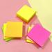 Namzi 10 Pads Sticky Notes 3x3 Inches Colored Self-Stick Pads Strong Adhesive Easy to Post for Home School Office Supplies Desk Accessories 100 Sheets/Pad Fluorescent Green