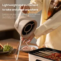 Tragbare Desktop-Dunstabzugshaube verstellbarer Winkel Tisch Dunstabzugshaube Küchen
