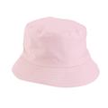 Pgeraug Bucket Hats Double Side Wear Reversible Bucket Trendy Cotton Twill Canvas Sun Fishing Cap Hats for Women Pink