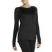 ClimateRight by Cuddl Duds Women s Plush Warmth Crew Neck Base Layer Top Sizes XS to XXL