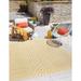 Rugs.com Jill Zarin Outdoor Collection Rug â€“ 7 10 Square Yellow Ivory Flatweave Rug Perfect For Living Rooms Kitchens Entryways