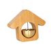 Wood Shopkeepers Bell Door Chime Wind Chime Decorative Gate Bell Chime Hanging Bell Store Fridge Entrance Windows Creative Gift Wood