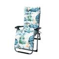 HGYCPP Outdoor Sun Lounger Cushion Thick Floral Cover Garden Patio Recliner Cushions