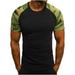 Miluxas Men s Gym Muscle T Shirts Fitness Workout Baseball Tee Shirts Clearance Black XXL