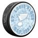 St. Louis Blues Frozen Logo Puck