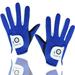 FINGER TEN Golf Gloves Junior Kids Youth Toddler Boys Girls Dura Feel White Blue Red Yellow Golf Glove Extra Value 1 Pair Age 4-11 Years Old