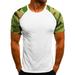 Miluxas Men s Gym Muscle T Shirts Fitness Workout Baseball Tee Shirts Clearance Green 8(XL)