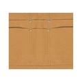 Canvas Waist Work Apron Adjustable Half Apron For Tools Coyote Brown