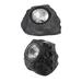 2 Pcs Solar Rocks outside Patio Light Landscape Lighting Front Yard Decor Garden Plastic Resin