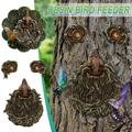 RBCKVXZ Hummingbird Feeders Bird Feeder Tree Face Decor Outdoor Fun-Old Man Tree Sculpture Yard Art Garden Home Garden Decor on Clearance