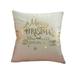 Pillowcase Pack Bedsore Satin Pillowcase Pillowcase Christmas Bronzing Pillow Cover Cushion Cover Home Fabric Fashion Cushion Cover