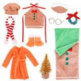 Christmas Elf Accessories - Barbies Doll&Elf Doll Clothes Christmas Decor Accessories For Barbie Doll&Elf Doll Shoes Outfit For Girl` Children Toy