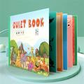 TUWABEII Kid s Educational Early Education Book Children s Enlightenment Puzzle Learning Quiet Book Busy Book Cognition Intelligence Development Hand Tear Paste Book