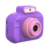 Meitianfacai Kids Digital Camera with Lanyard 1080P Cameras for Photography 48MP Digital Point and Shoot Camera Anti-Shake Vlogging Camera with 8X Zoom Small Camera for Boys Girls Teens Purple