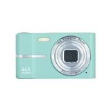 Meitianfacai Digital Camera Kids Camera HD 1080P 44MP Vlogging Camera 16X Zoom Point and Shoot Digital Camera Compact Portable Rechargeable Cameras for Teens Boys Girls Students Seniors Mint Green