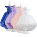 Godderr Kids Girls Evening Dress flower Girl Dresses for Wedding Dresses for Girls 4-12Y Tulle Dress Princess Dress Party Gown Princess Dresses Tulle Girls Dresses Girls Sequin Dress