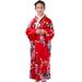 Wiueurtly Floral Midi Dress Toddler Kids Baby Girls Outfits Clothes Kimono Robe Japanese Traditional