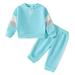 KDFJPTH Toddler Girl Fall Outfits Kids Baby Boys Long Sleeve Tops And Pants Child Kids 2Pcs Clothes Sets for Children